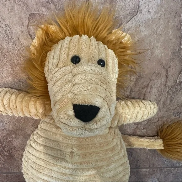 Jellycat Cordy Roy Lion Plush Medium Size Yellow Brown Stuffed Animal Retired - Picture 2 of 9